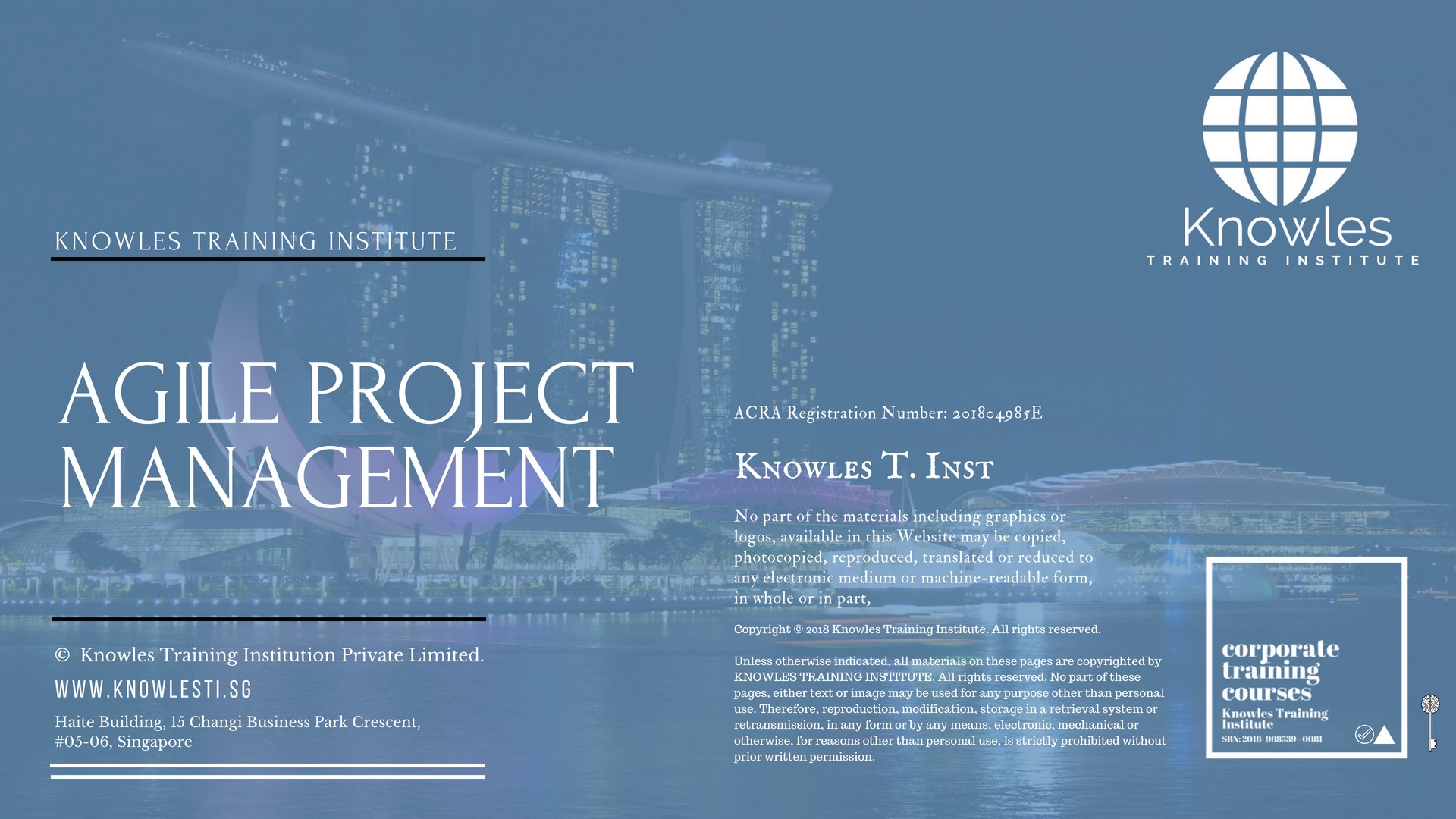 Agile Project Management Training Course in Israel
