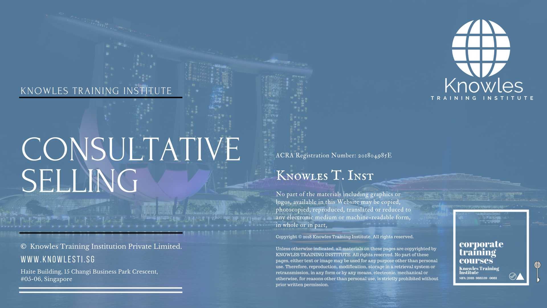 Consultative Selling Training Course in Israel