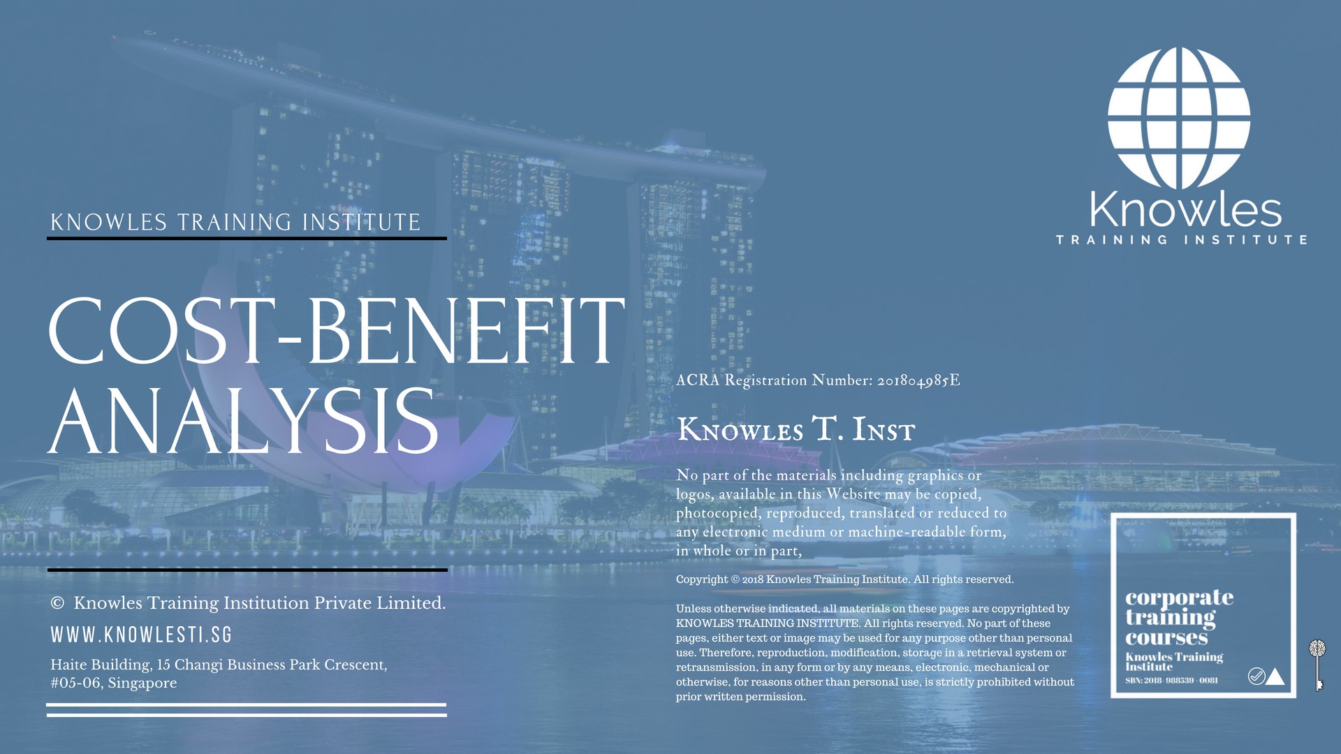 Cost-Benefit Analysis Training Course in Israel