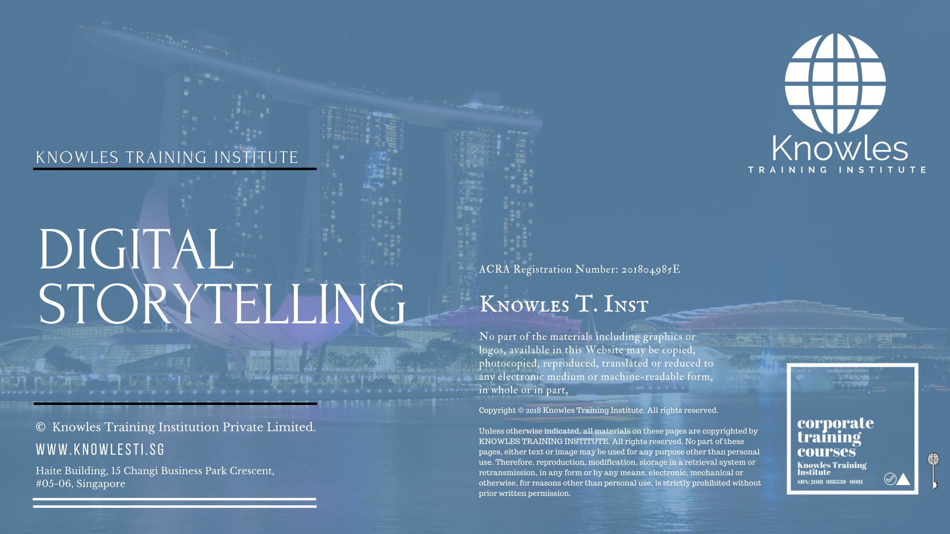 Digital Storytelling Training Course in Israel