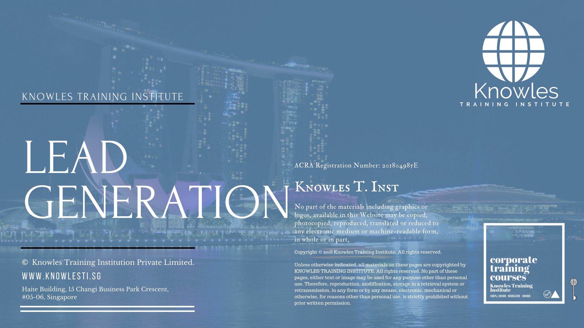 Lead Generation Training Course in Israel
