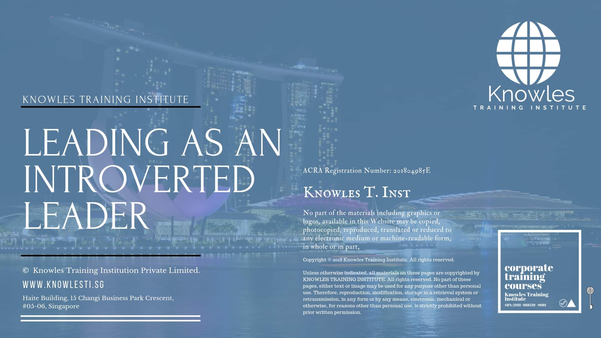 Leading As An Introverted Leader Training Course in Israel