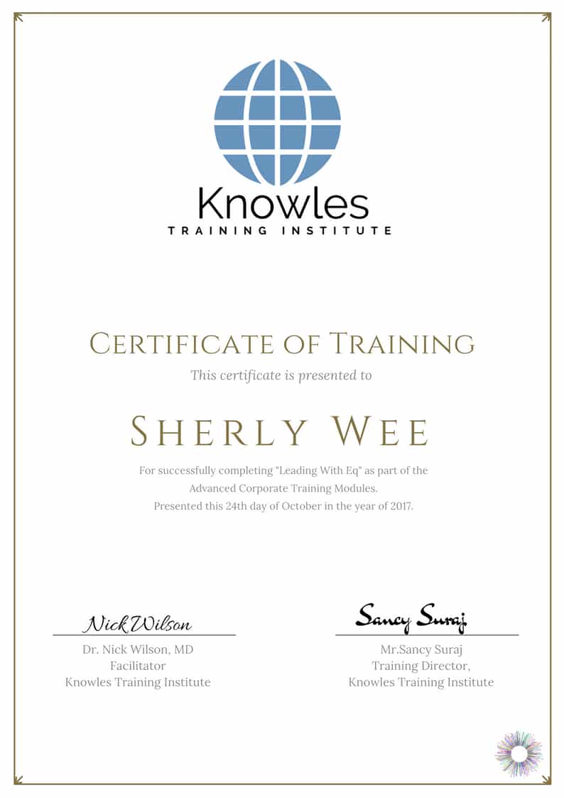 Leading With Eq Training Course in Israel Certification