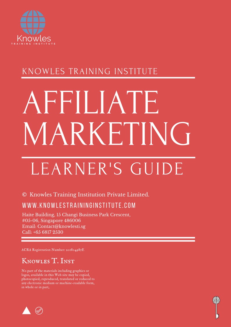 Learner’s Guide For Affiliate Marketing Course in Israel