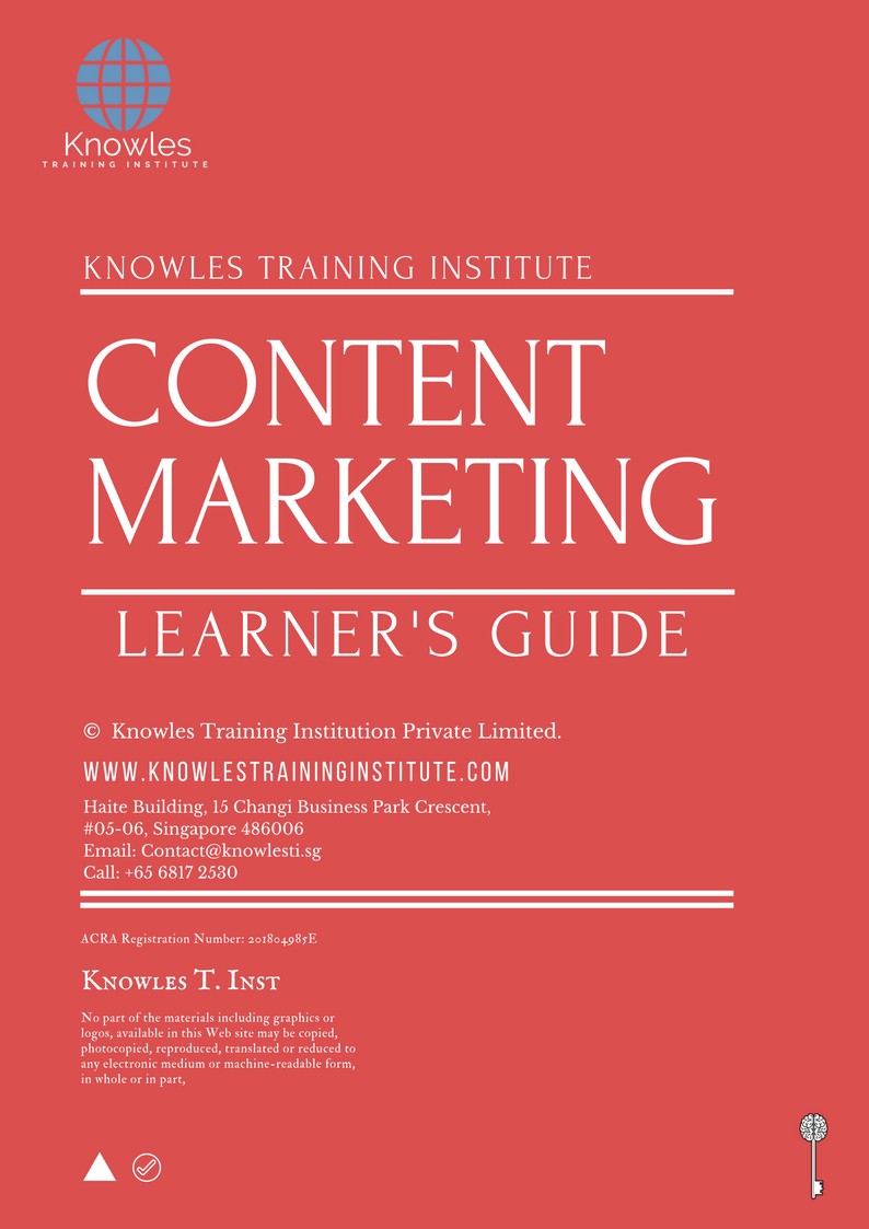 Learner’s Guide For Content Marketing Course in Israel