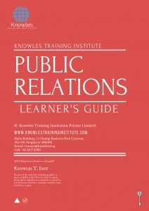 Learner’s Guide For Public Relations Course in Israel