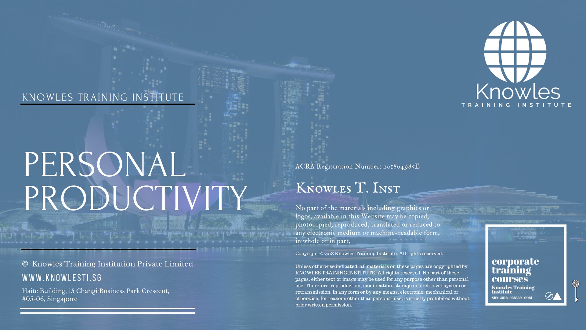 Personal Productivity Training Course in Israel