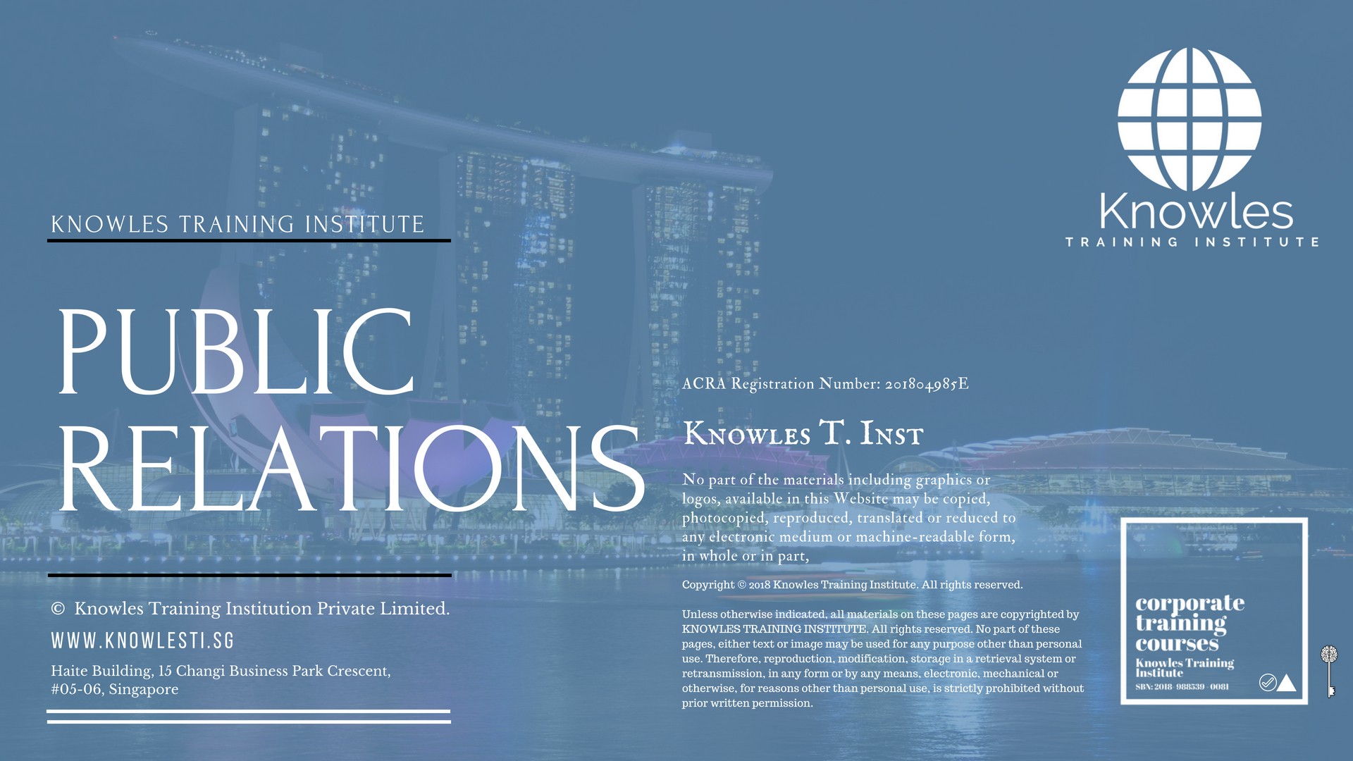 Public Relations Training Course in Israel