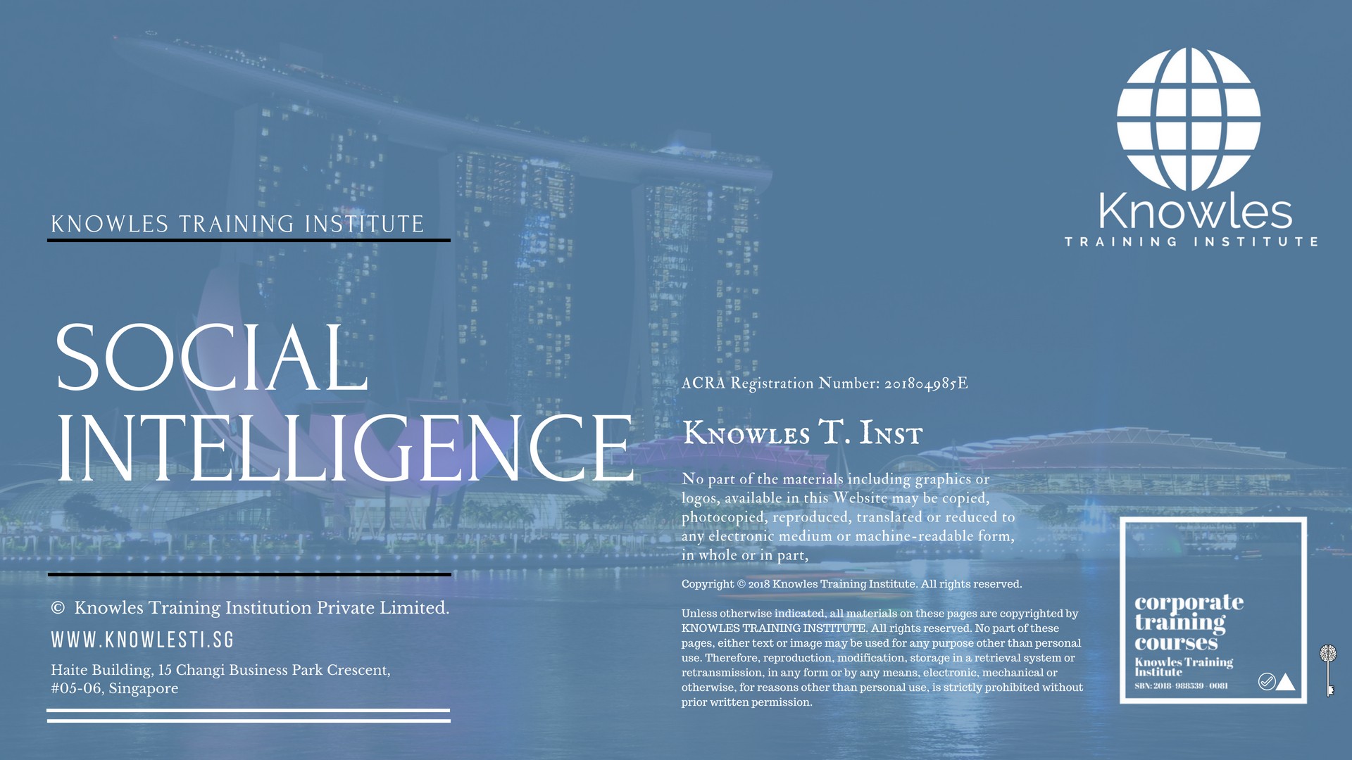 Social Intelligence Training Course in Israel