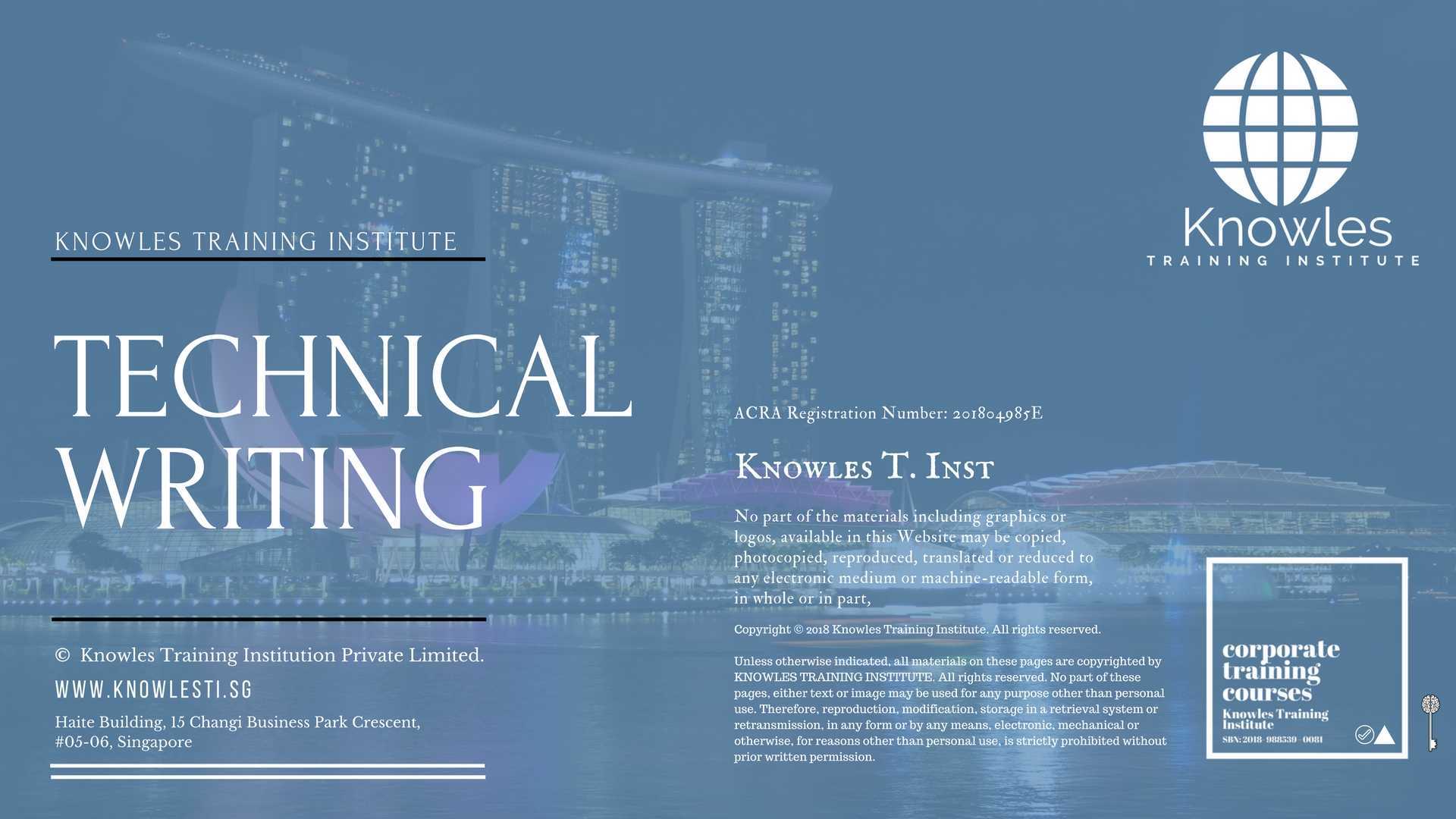 Technical Writing Training Course in Israel