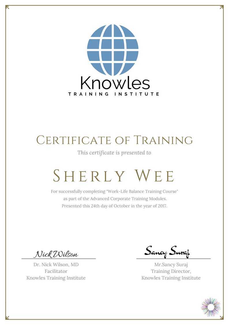 Work-Life Balance Training in Israel Certification